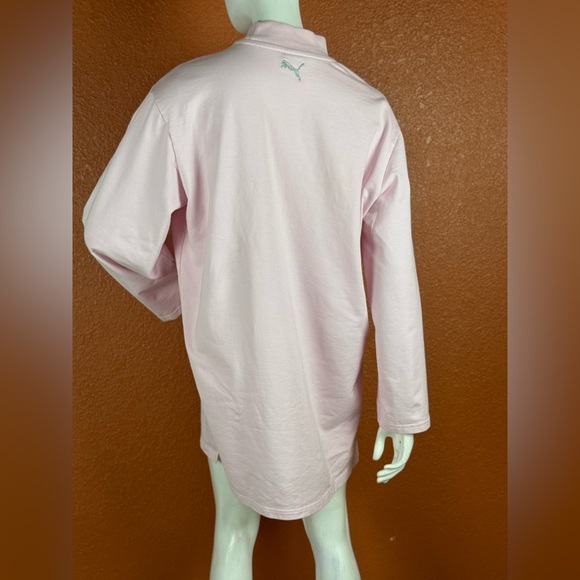 Puma Light Pink Long Sleeve Dress Size Medium - Picture 6 of 17